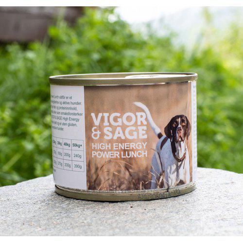 vigor and sage high power lunch våtfôr hund