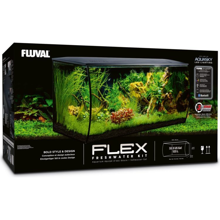 Fluval Flex Led 123ltr akvariesett