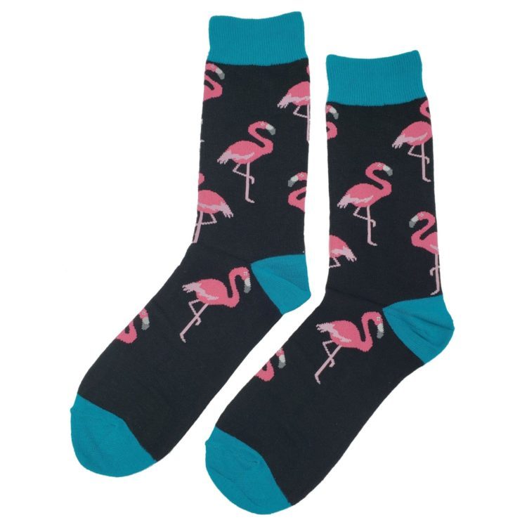 Flamingo-sokker i ulike Flamingo motiv og farger