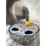 Petstages Hide & Seek Wobble Pond Cat Toy