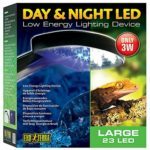 Dag - Natt LED 3W Exoterra 22 Vita-2 blå LED