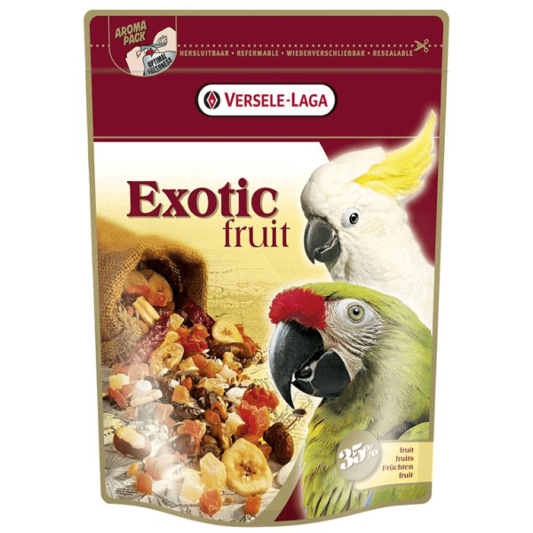 Papegøyefor Prestige exotic frukt mix 600g