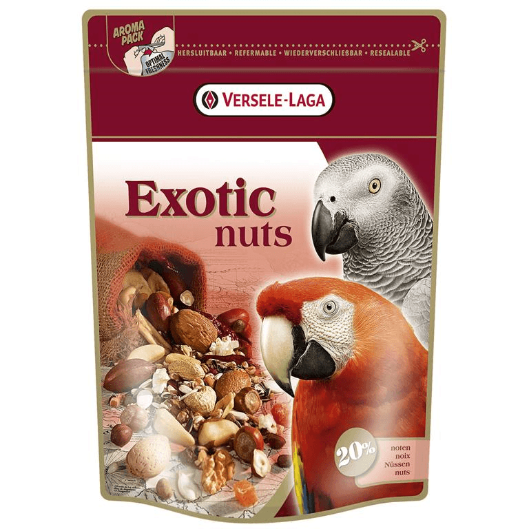 Papegøyefor prestige exotic nøtter mix 750g 