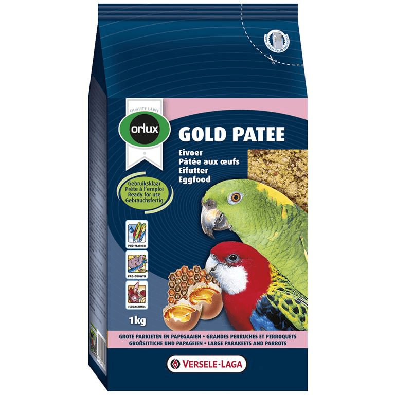 Patee prestige gold papegøyer 1kg