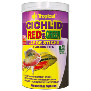 Tropical cichild red & green sticks large1000ml