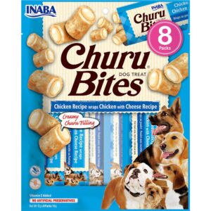 Inaba Churu softsnacks biter hund Kylling wrap med ost
