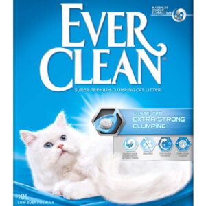 Ever Clean Extra Strong Clumping Unscented Kattesand 10 L
