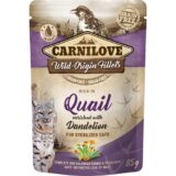 Carnilove Cat Sterilized Quail & Dandelion 85 g
