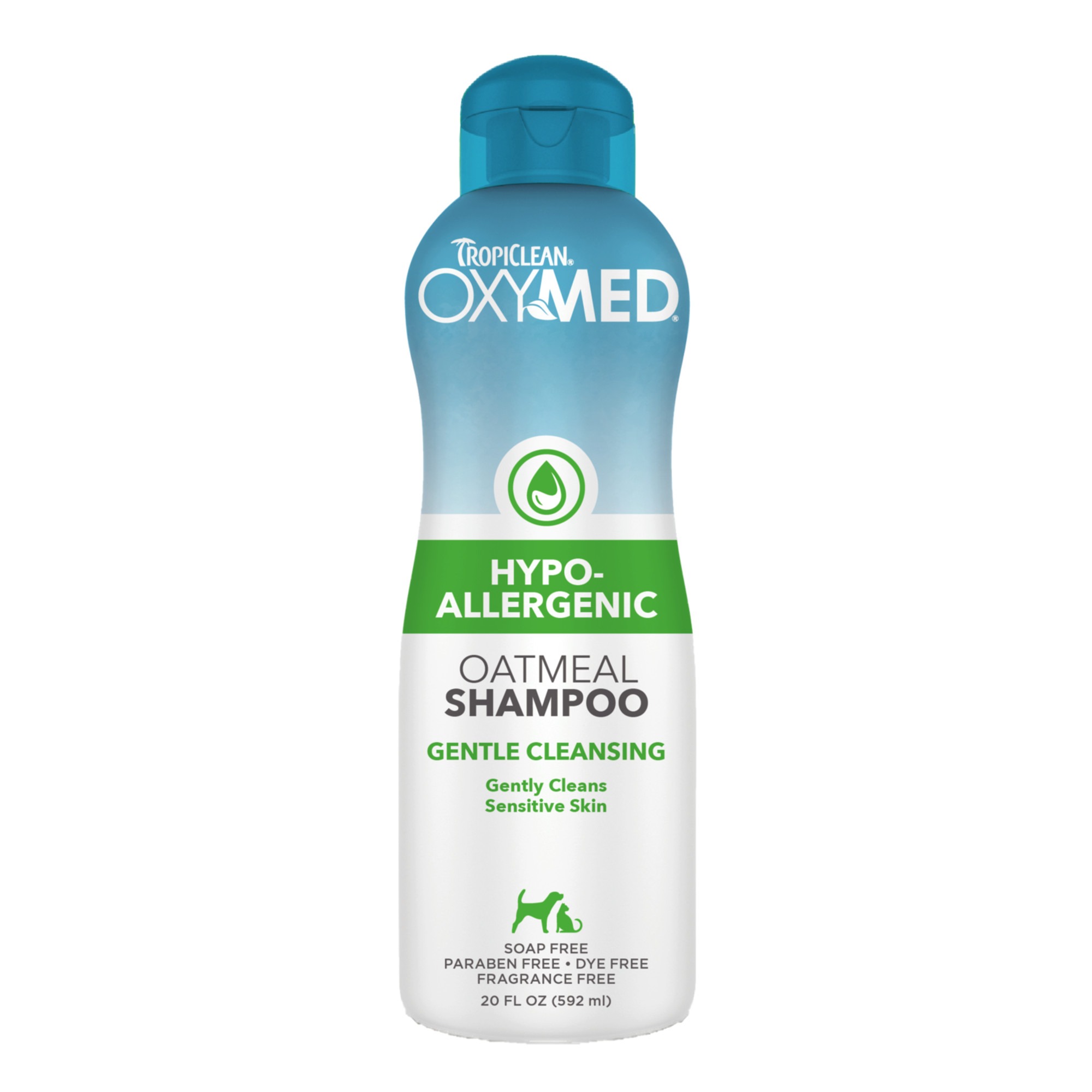 Tropiclean OxyMed Hypoallergenisk shampoo