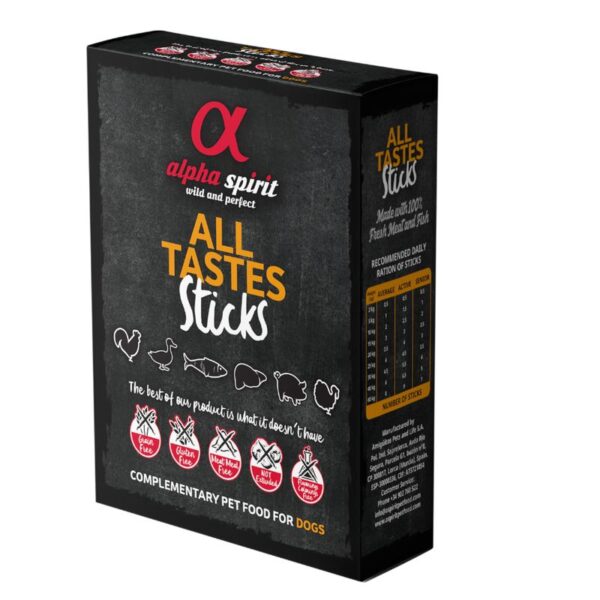 Alpha Spirit Semi-Moist Sticks Mixbox.