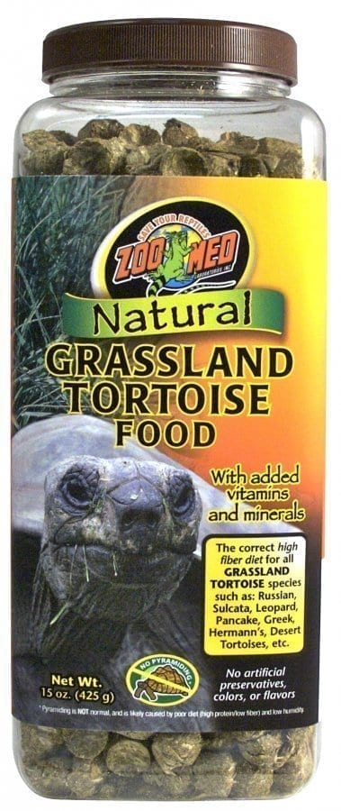 425 gr Zoo Med Natural Grassland Landskilpadde Pellets_Tropehagen