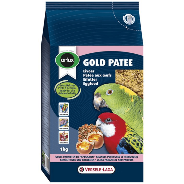 Patee prestige gold papegøyer 1kg