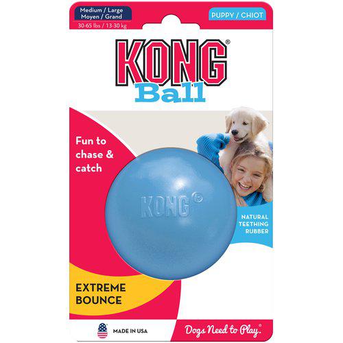 kong puppy ball hundeleke valpeleke