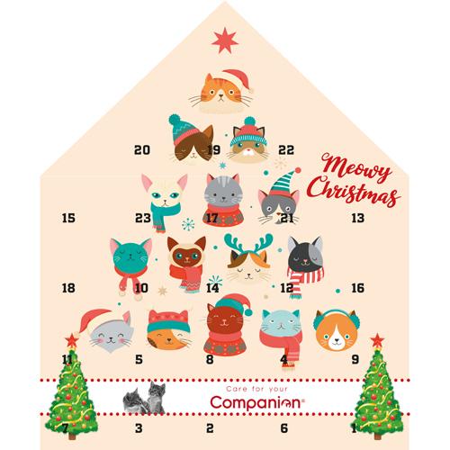 Companion Adventskalender for katt