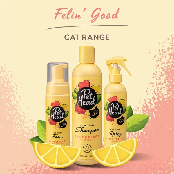 Pet Head Dry Clean Spray Lemonberry