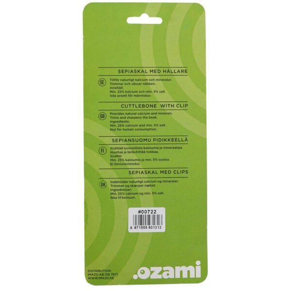 Sepiaskall med holder Ozami 15cm (2)