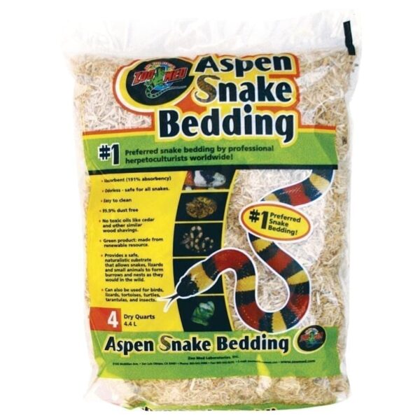 Zoo med Aspen Snakebedding