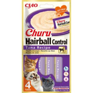 Churu Hairball Control Tuna, 4stk