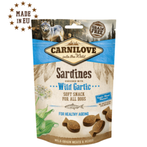 Carnilove Soft Snacks Hundesnacks Sardines & Wild Garlic