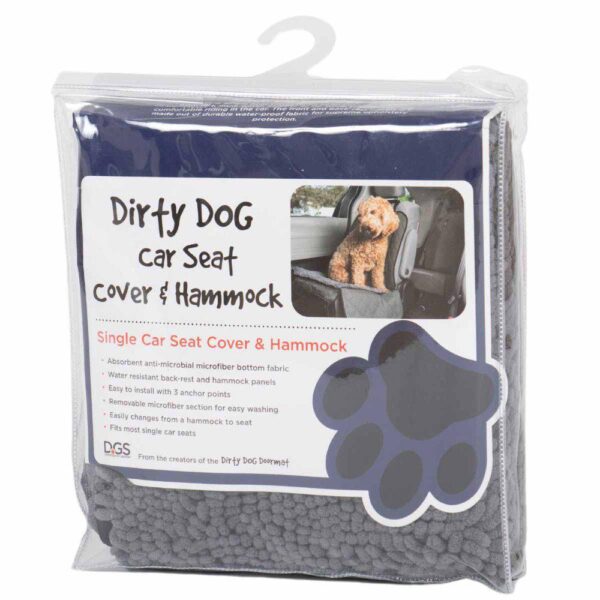 DGS Pet Products Dirty Dog singel bilsete beskytter