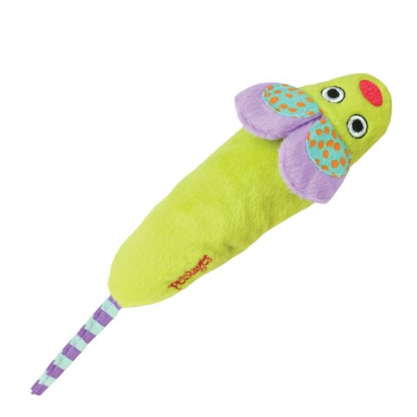 Petstages Green Magic Mightie Mouse katteleke